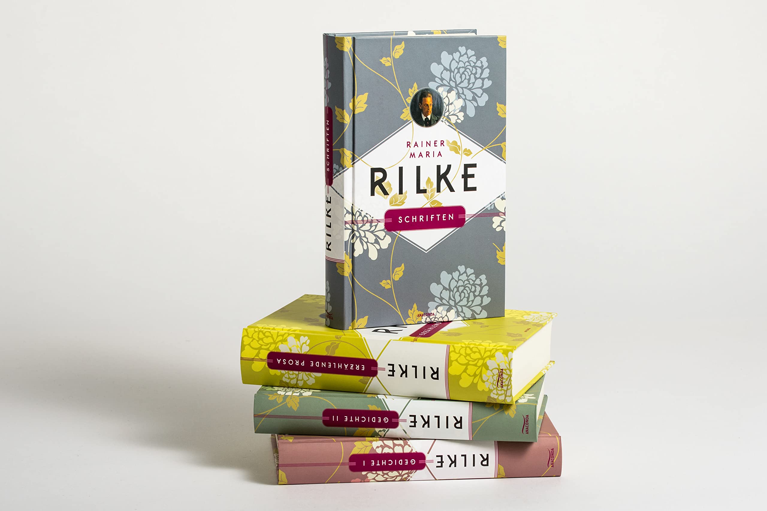 Rainer Maria Rilke, Werke in vier Bänden (Gedichte I - Gedichte II - Erzählende Prosa - Schriften) (4 Bände im Schuber)