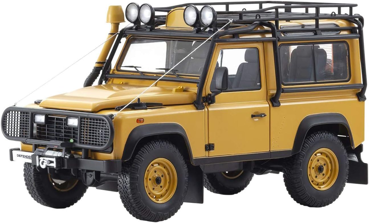 Kyosho8901CT Land Rover Collectible Miniature car, Yellow