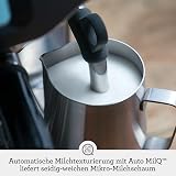 Sage - The Barista Touch - Machine à Café avec Mousseur à Lait Automatique & Moulin Intégré - Écran Tactile, Tampon Amovible, 5 Programmes - Machine Expresso - Acier Inoxydable Brossé - 5