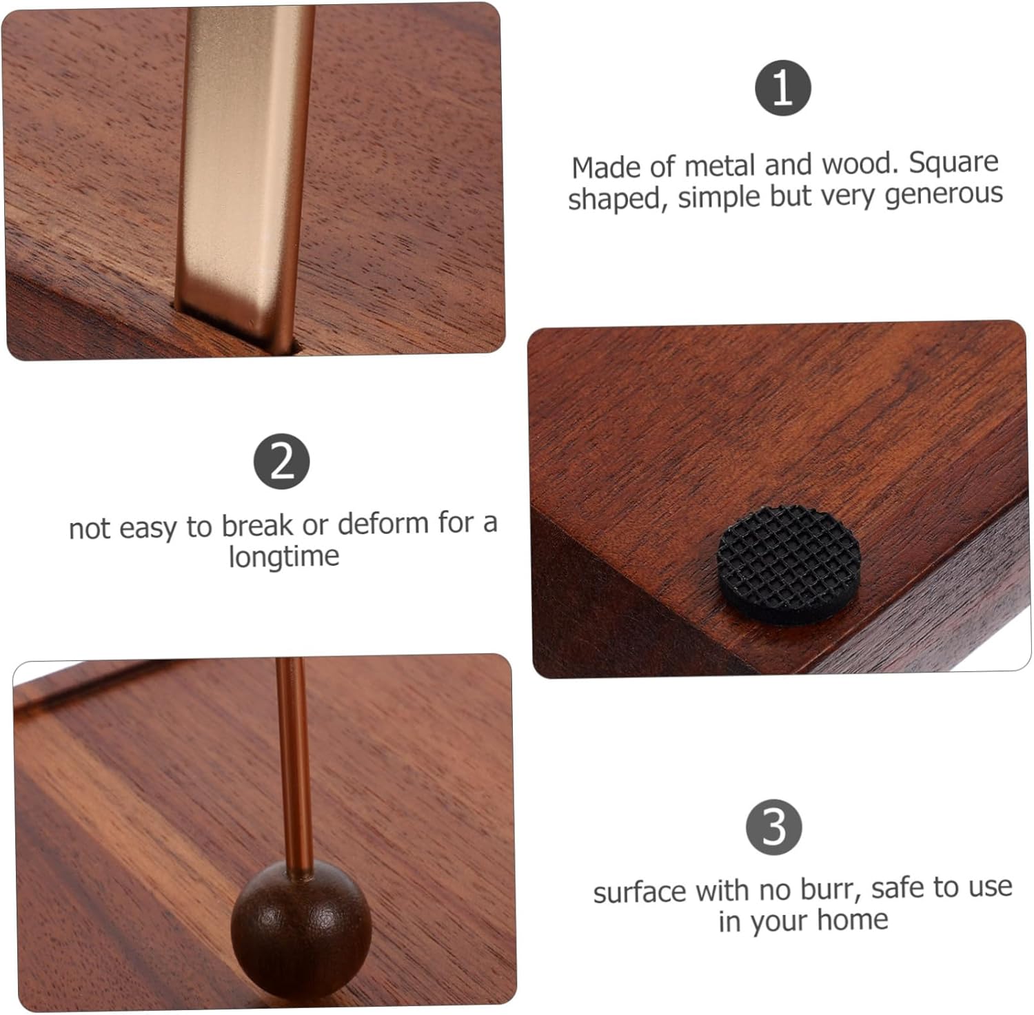 Zerodeko Napkin Holder for Dining Table Vintage and Elegant Napkin Dispenser for Home Kitchen Cafe and Restaurant Decor Ample Storage