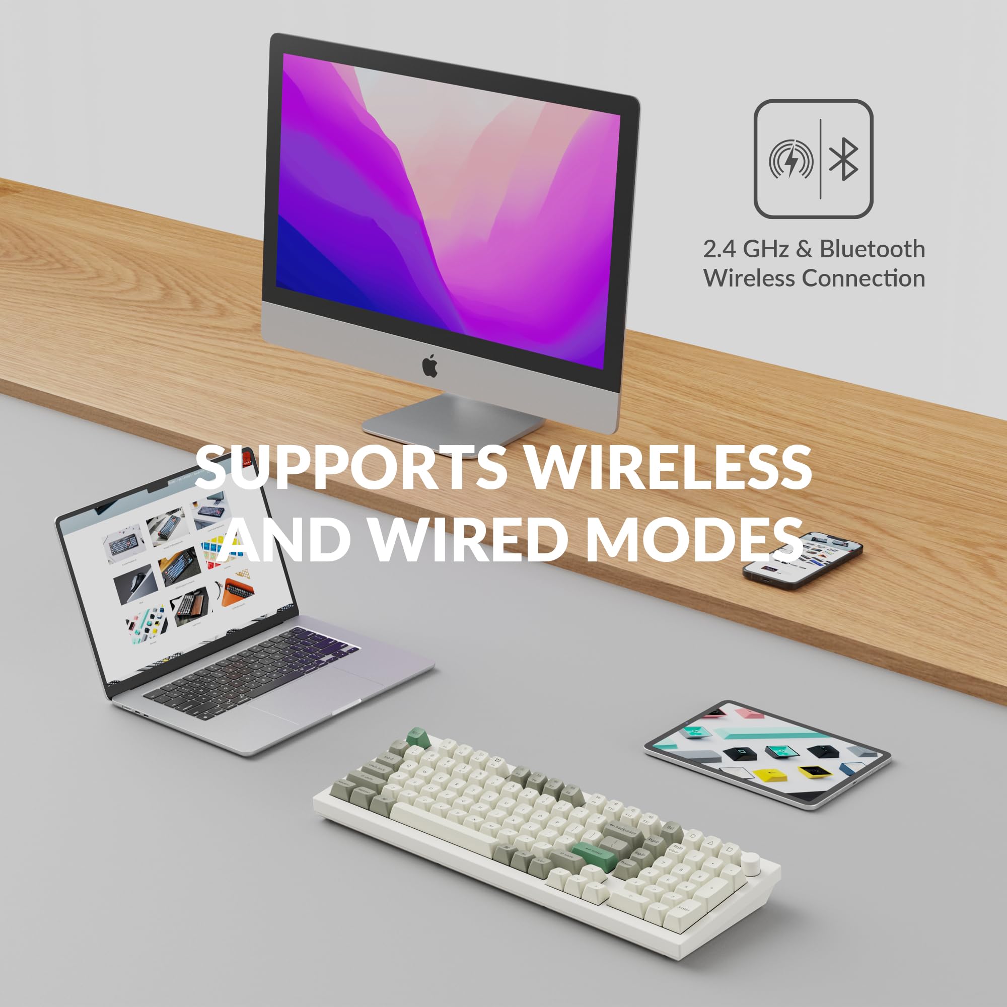 Amazon | Keychron Q5 Max ワイヤレス カスタム メカニカル キーボード