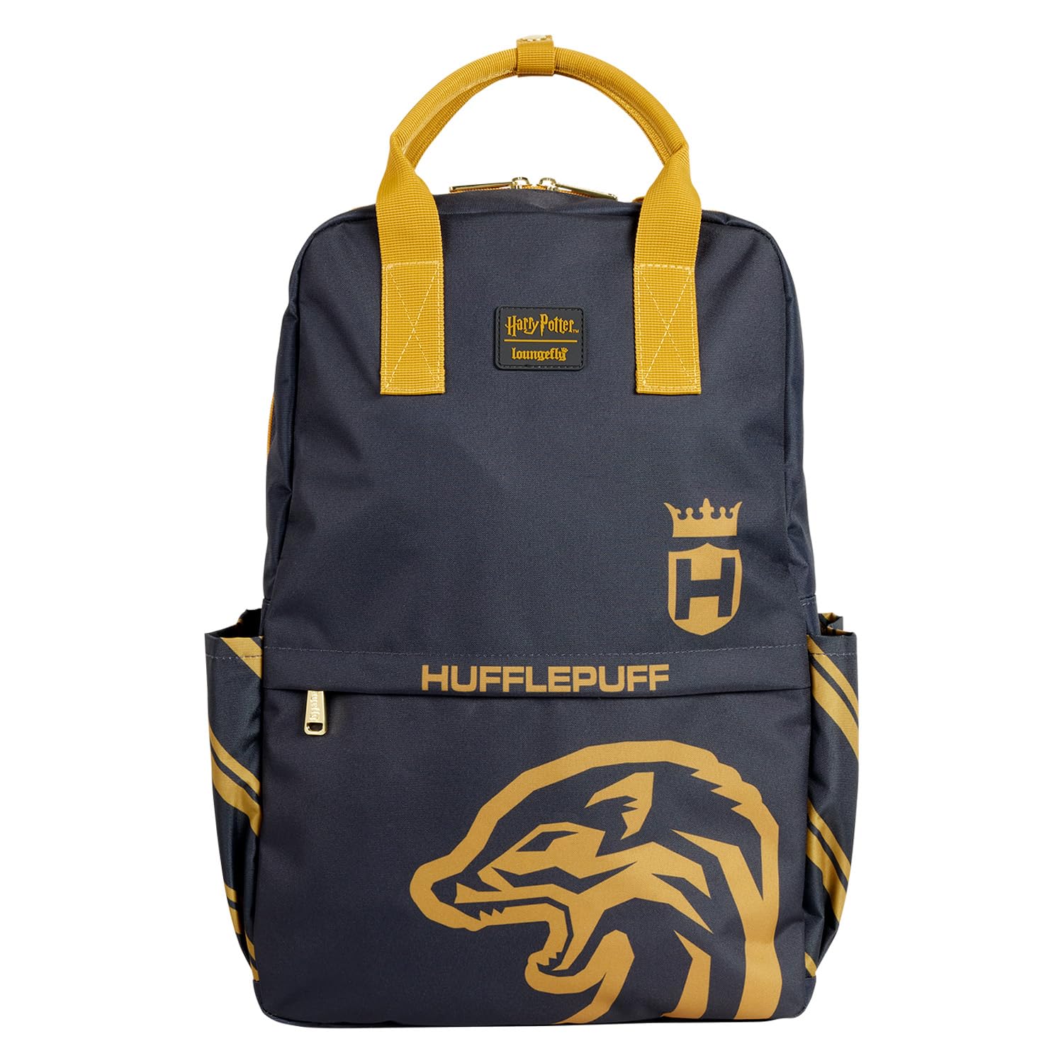 Loungefly - Warner Brothers - Harry Potter - Hufflepuff - Backpack - Amazon Exclusive - Gift Idea - Official Merchandise - for Boys, Girls Men and Women - Movies Fans