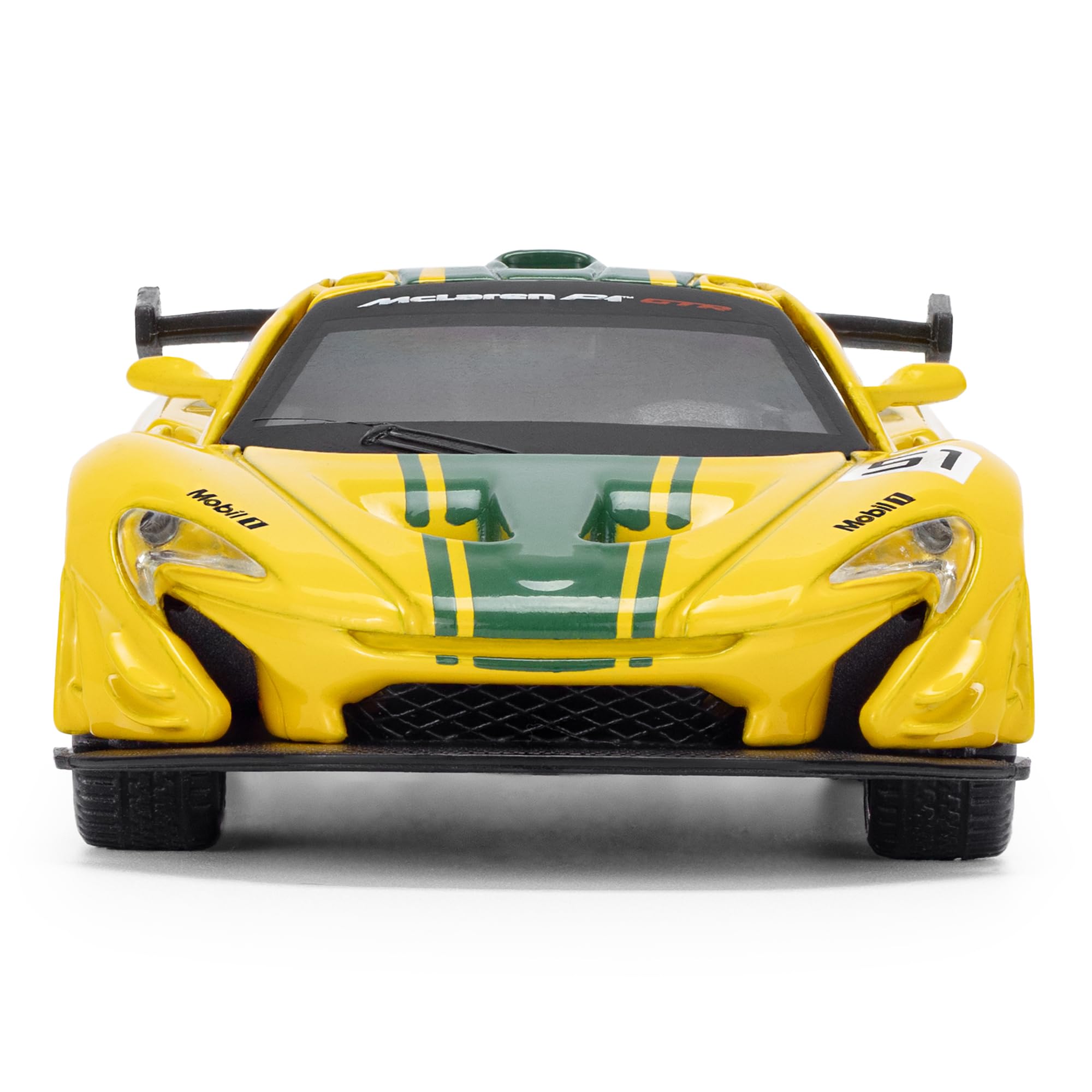 McLaren P1 1:43 Scale Die-Cast Model Car - Volcano Yellow, 10.9 centimeters - Image 4