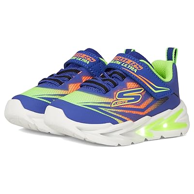 SKECHERS KIDS Flex glow Ultra 400139n (toddler) Boys Shoes Blue/Multi