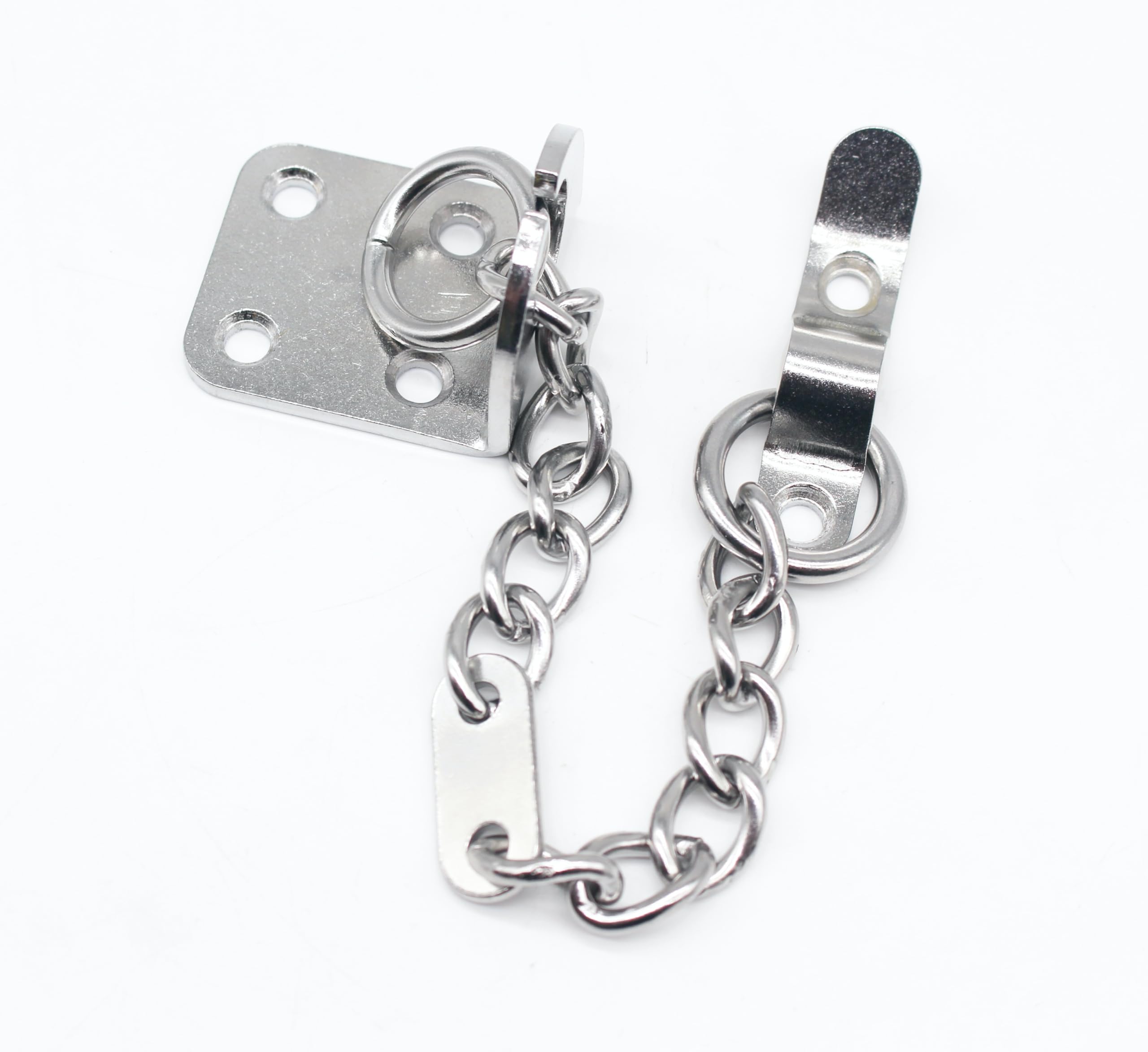 Eai Chrome Door Chain Lock Guard For Narrow And Standard Frames