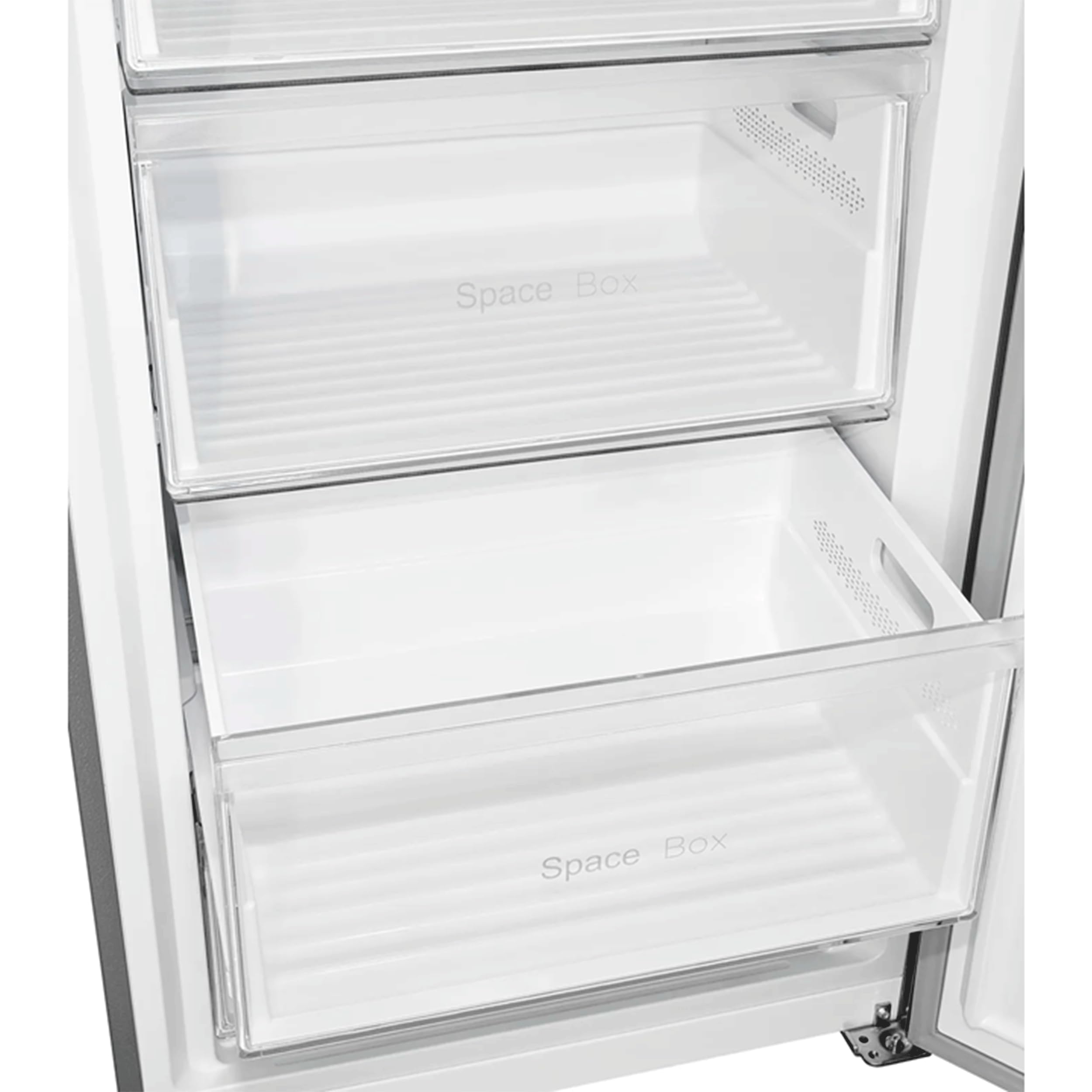 Exquisit® Congelador Vertical 380L No Frost Inoxlook Clase D Dual Digital | Control digital, congelación rápida, puerta reversible y medidas 185,5 x 71,0 x 71,0 cm