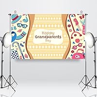 Vista 5 de Sunwer Telón de fondo para cabina de fotos del día de los abuelos, decoración de fiesta, escuela, aula, decoración de fondo para colgar en la pared