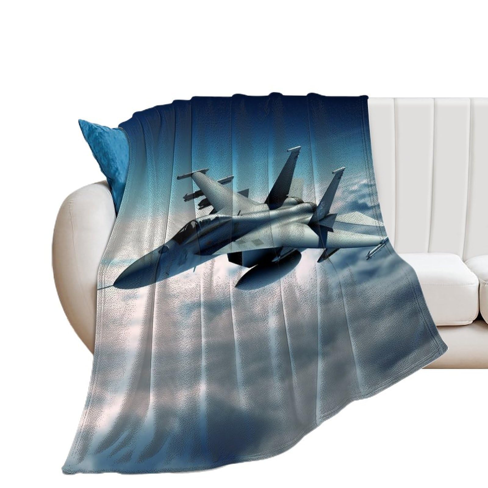 Couverture flanelle jet de chasse plaid canape pour vos soirees cocooning
