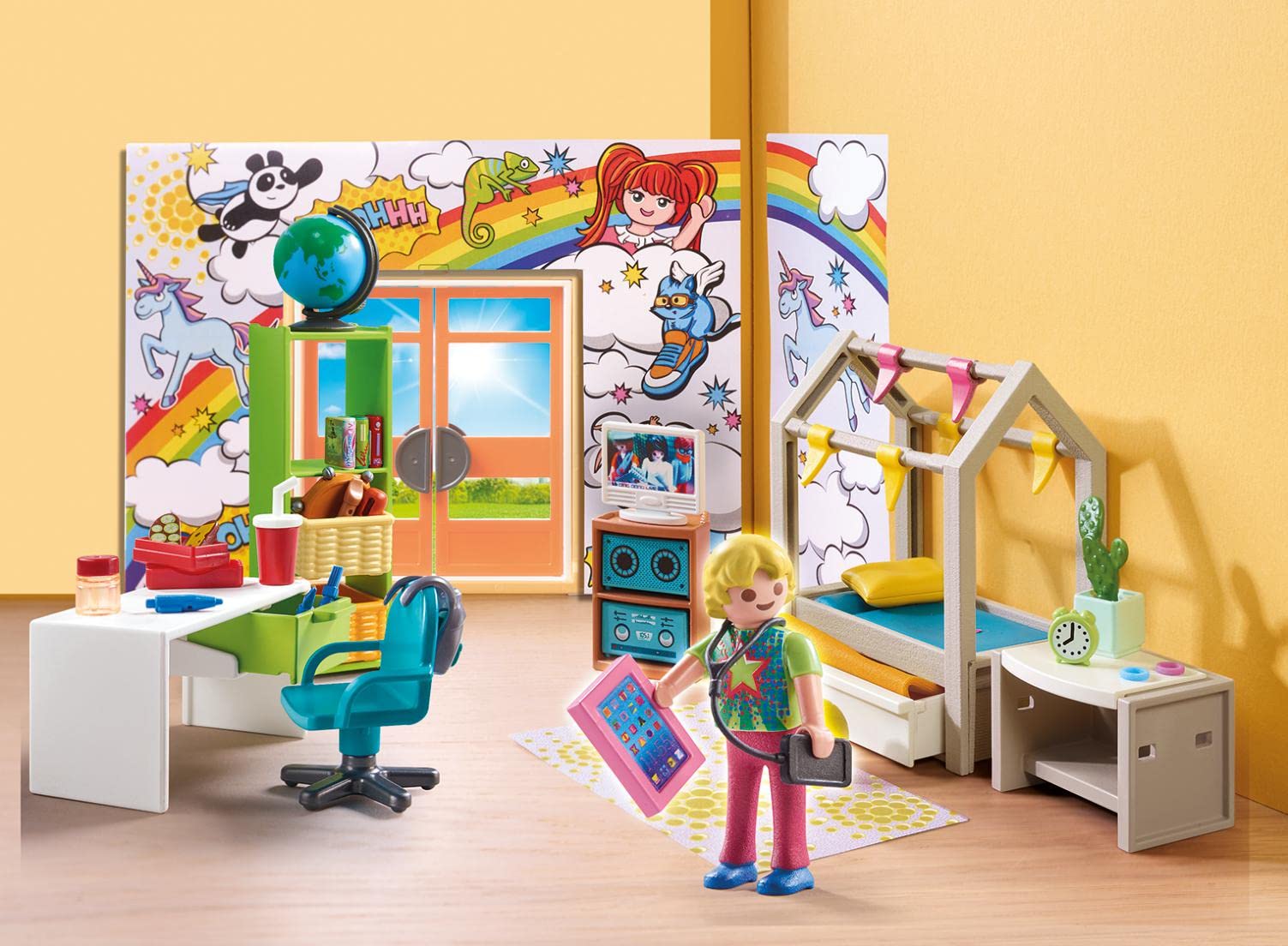 PLAYMOBIL City Life 70988 Cameretta, Giocattoli per Bambini dai 4 Anni