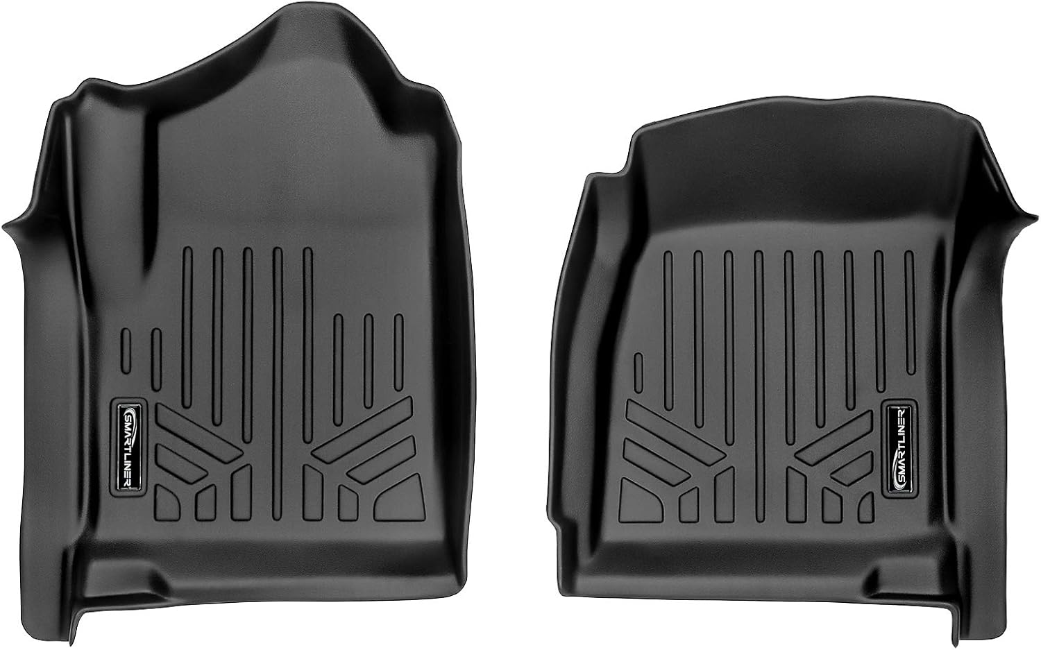 MAX LINER Floor Mats 1st Row Set for 2014-2018 Chevrolet Silverado 1500