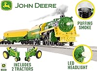 Vista 4 de Lionel John Deere Freight LionChief 5.0 Electric O Gauge Train Set with Bluetooth & Remote