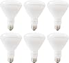TCP Recessed Kitchen LED Light Bulbs, 65W Equivalent, Non-Dimmable, Soft White 6 Pack