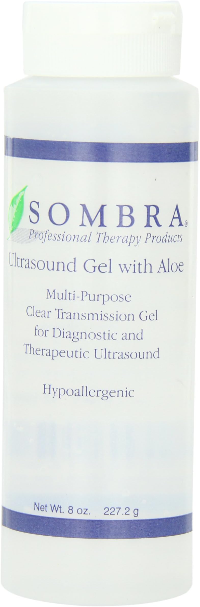 Sombra Ultrasound Gel, With Aloe, 8-Ounce (Pack of 2)