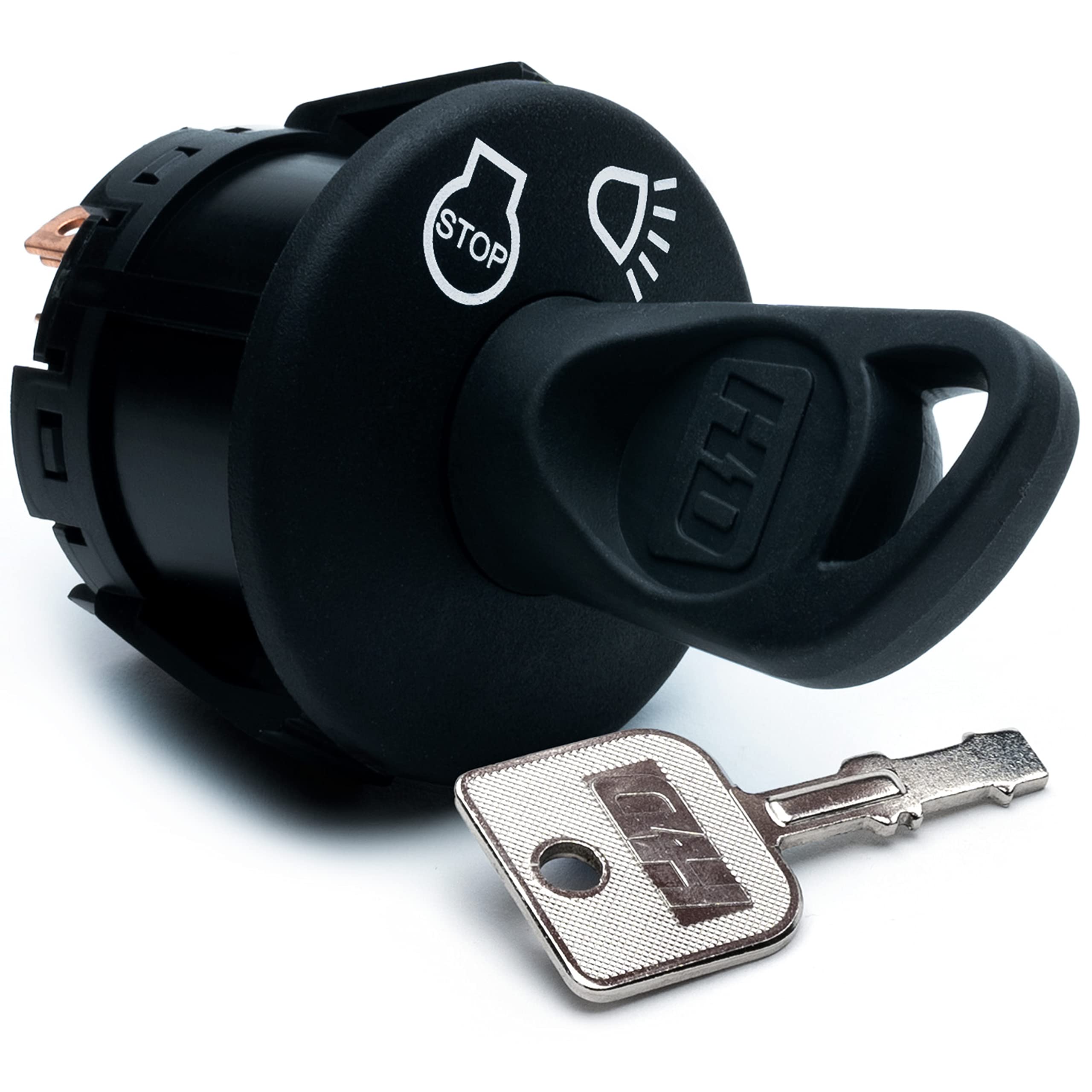 HD Switch AM133597 Starter Ignition Key Switch fits John Deere X300 X304 X305R X310 X320 X324 X330 X340 X350R X354 X360 X370 X380 X384 X390 X394 X500