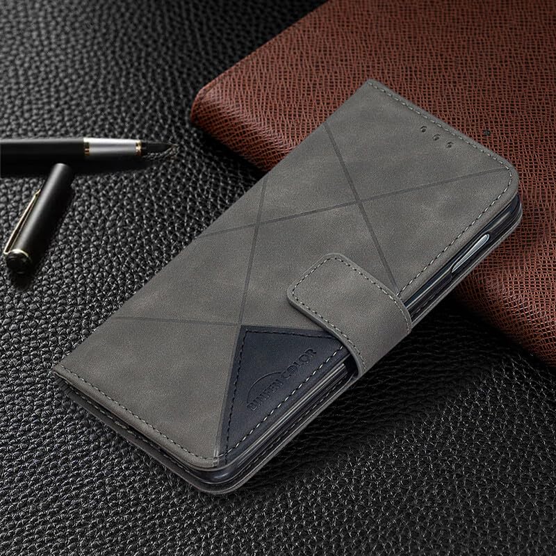 dla iPhone 13 mini (kolor: zielony) Trwały skórzany portfel Magnetyczne etui z klapką do gniazd kart telefonicznych
