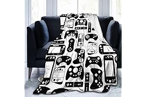 Warm and Cozy Video Game Blanket for Gaming Enthusiasts