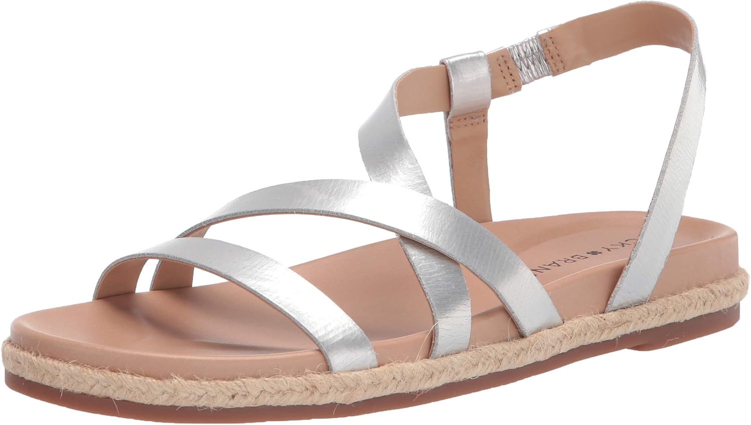 Lucky Brand Footwear Women's Darli Sandal, Silver, 6