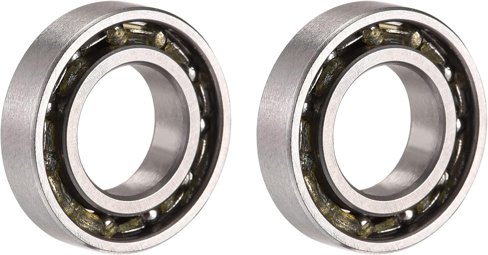 S689 Stainless Steel Ball Bearing 9x17x4mm Stamping Steel Cage Bearings 2pcs