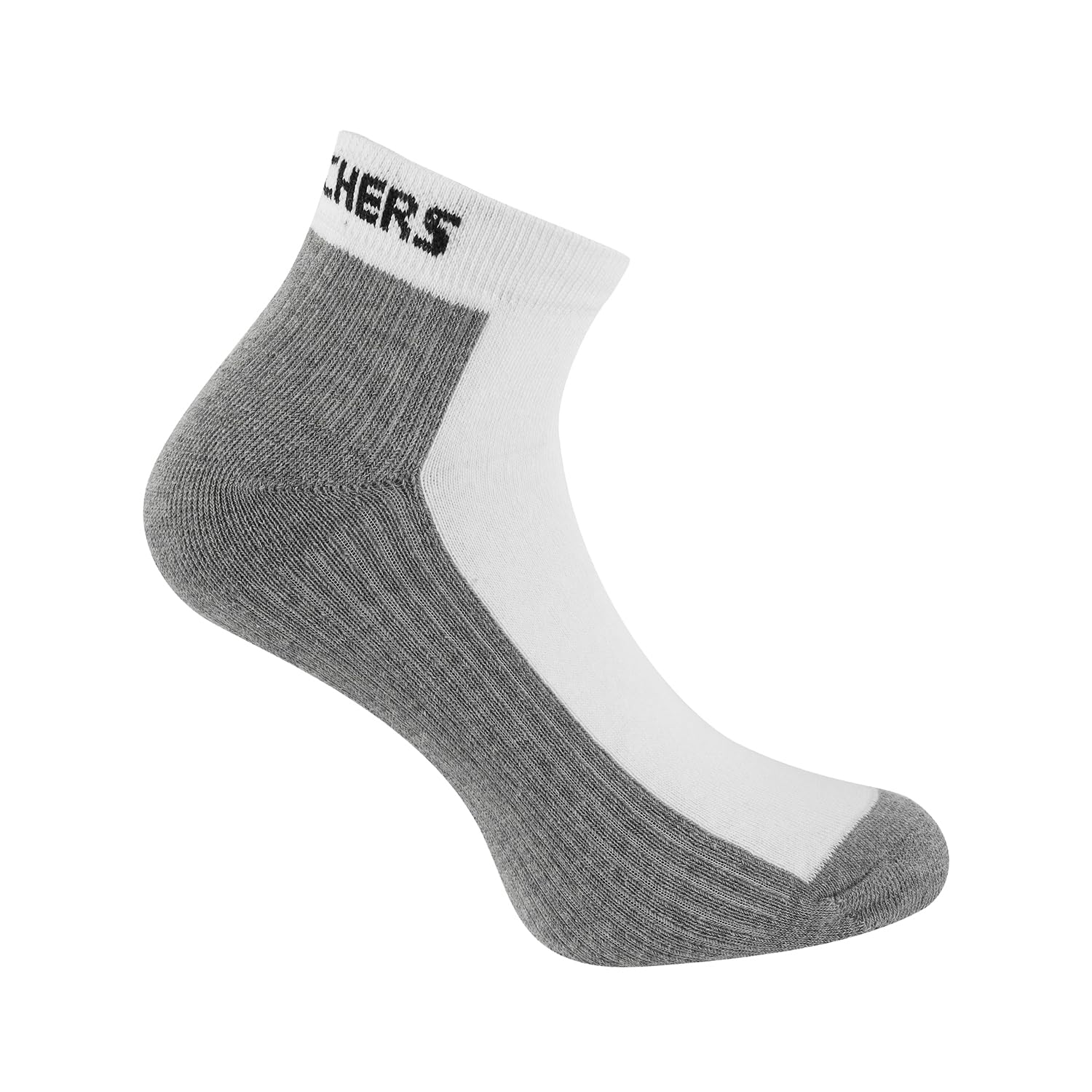 SKECHERS SOCKS - PACK OF 3 MENS HALF TERRY ANKLE (S20072ID-WBKB_L) 1