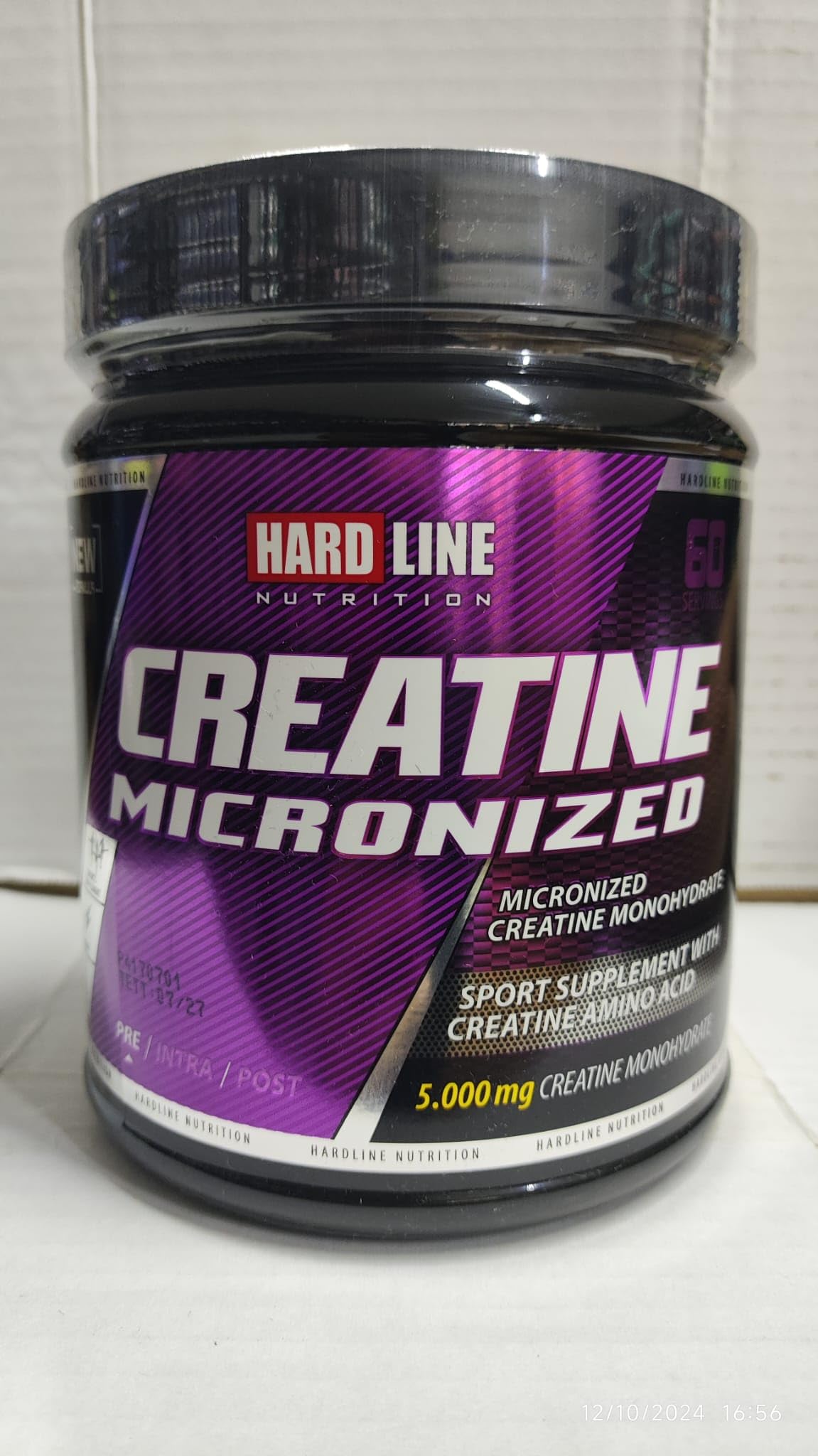 Hardline Nutrition Creatine Mikronized Portakal 300 Gr : Amazon