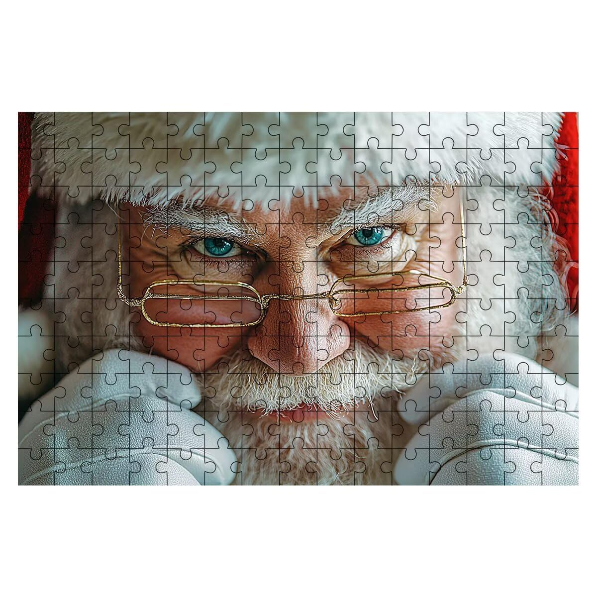 Puzzle 5000 elementów dla dorosłych, puzzle 5000 elementów bożonarodzeniowych, puzzle dla seniorów dla dorosłych z wykwintnym pudełkiem do pakowania, gry edukacyjne, duże drewniane puzzle na prezent
