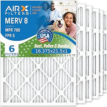 WICKED CLEAN AIR 16.375x21.5x1 MERV 11 Electrostatic Pleated Air - View #2