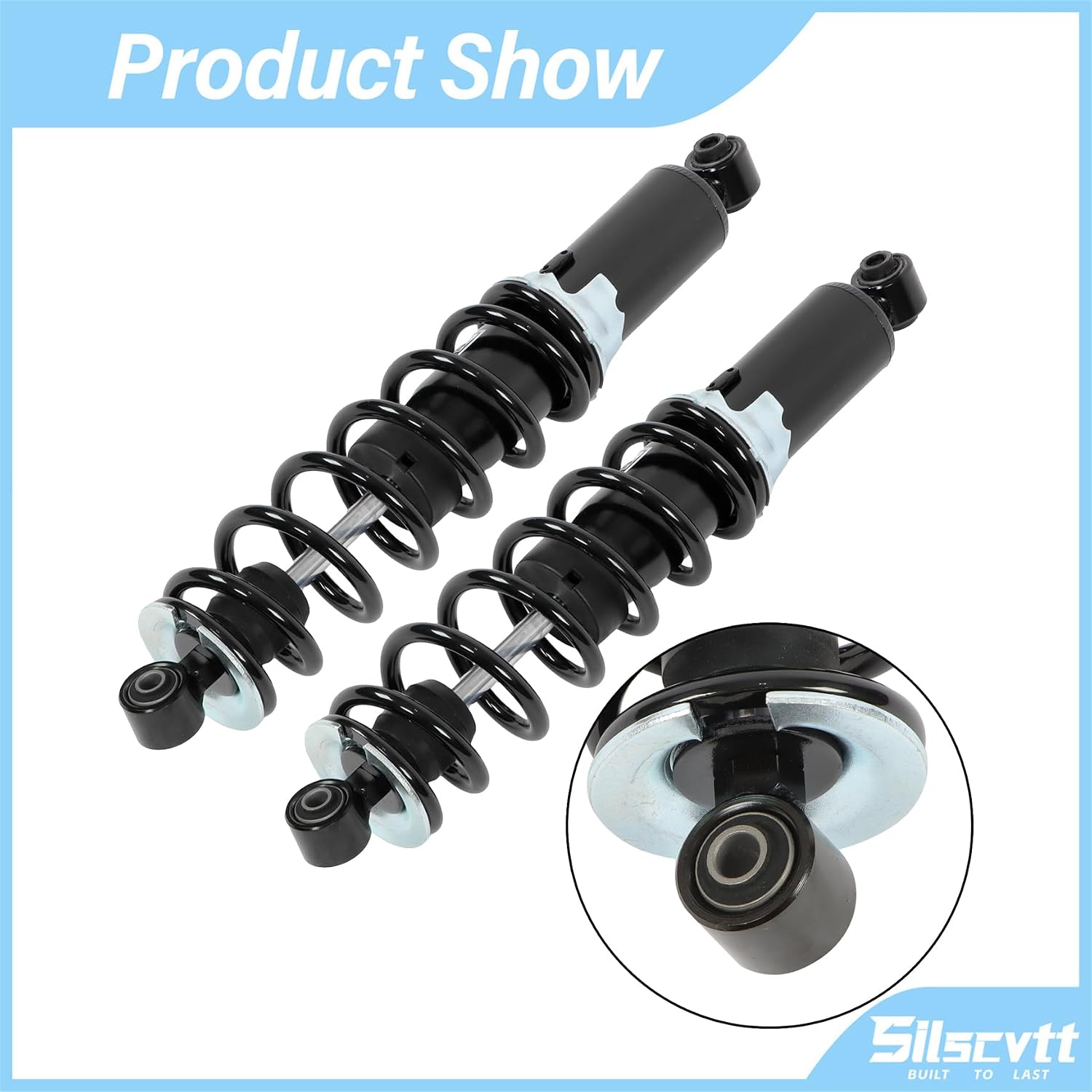 Silscvtt Front Shocks Replacement for Polaris Sportsman 550 850 1000 | Replacement for 7043464 7043708 2009-2022 2023