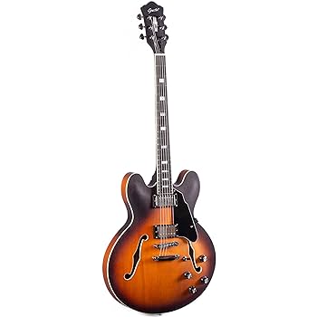 ギター Grote GT335-08 GROTE 335 style Jazz Electric Guitar with Bigsby Semi-Hollow