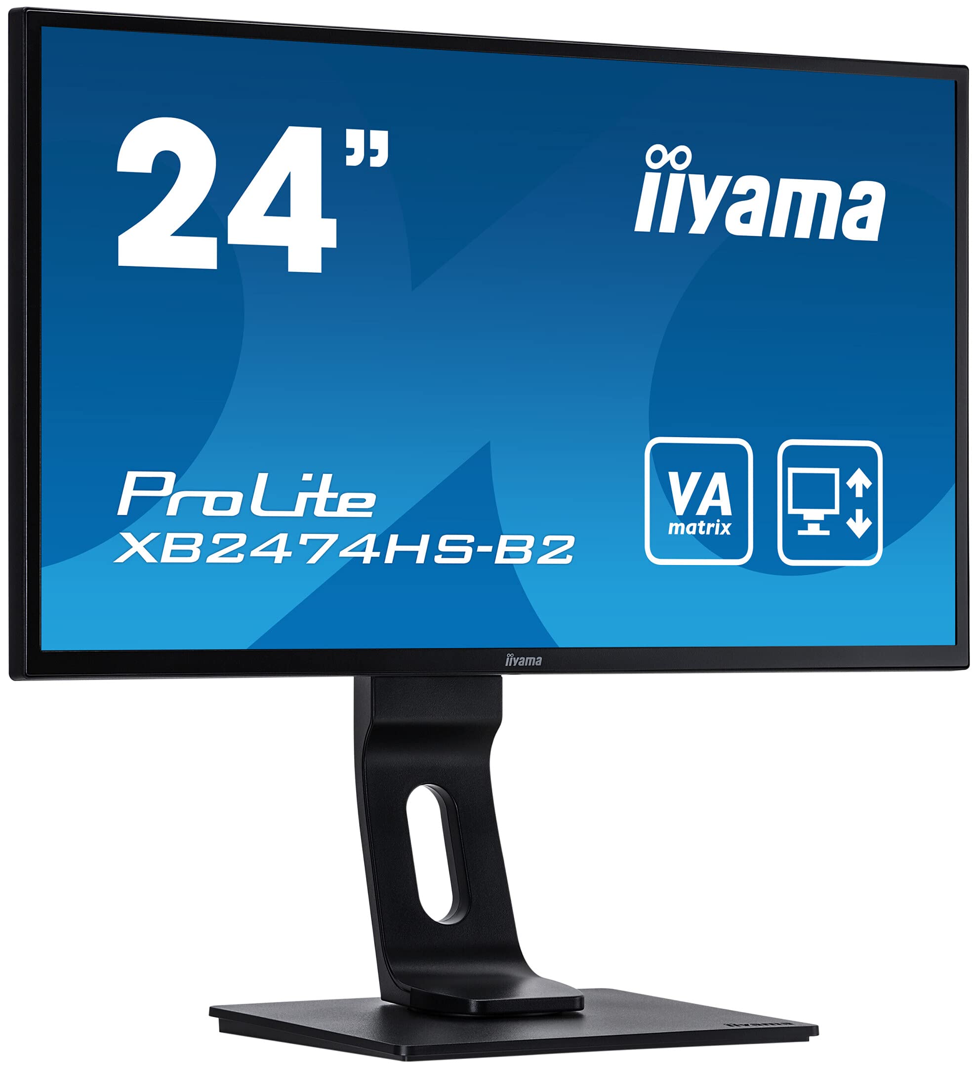 iiyama XB2474HS-B2 24 Inch VA LCD, 4ms, Full HD 1920x1080, 250 cd