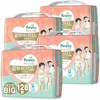 パンパース オムツ 肌へのいちばん 超吸収スリムパンツ　ビッグ L　おむつ Amazon | 【パンツ ビッグサイズ】パンパース オムツ 肌への