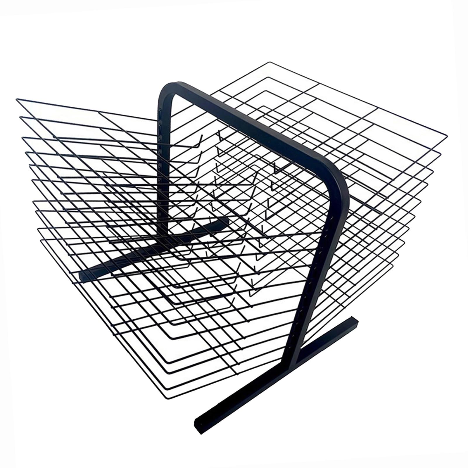 Aioneer Art Drying Rack, Desktop Art Storage Rack with 20 Removable Shelves for Drawing Stacking Racks, Suitable for Schools, Art Studios and Home