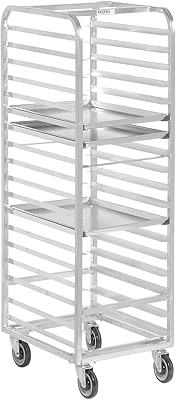 Channel Manufacturing 403A-OR Front Load Aluminum Bun Pan Oven Rack - 12 Pan