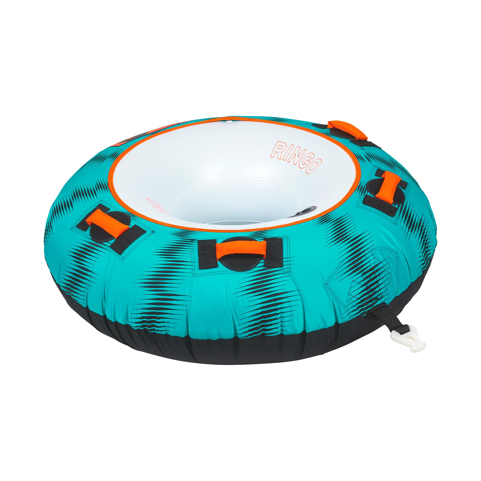 Mesle Funtube Ringo 54" Aufblasbarer Donut Wasserreifen Towable Tube für Kinder & Erwachsene Boot Jetski