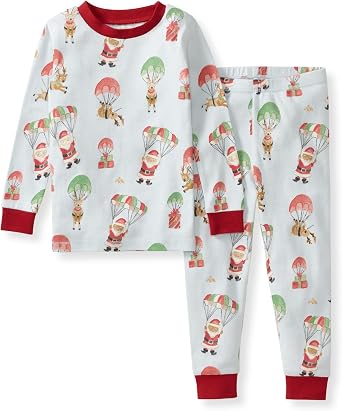 Burts Bees Baby Girls Organic Cotton Pajamas, Toddler PJ Set, 2-PC