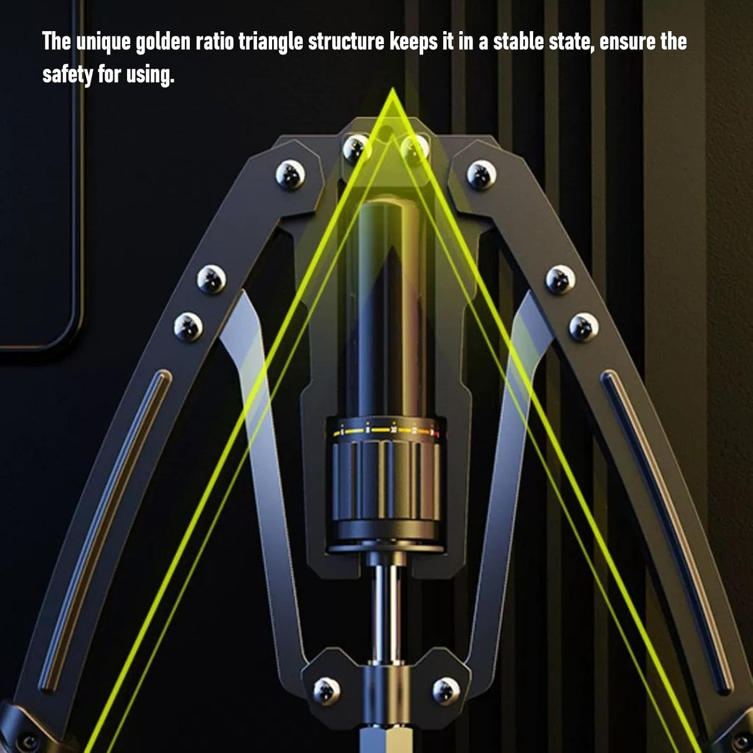 Adjustable Chest Expander, Shoulder Muscle Trainer, 10-200KG/22-440LB Arm Strengthener for Home, Gym, Travel, and Office Full-Body Workout