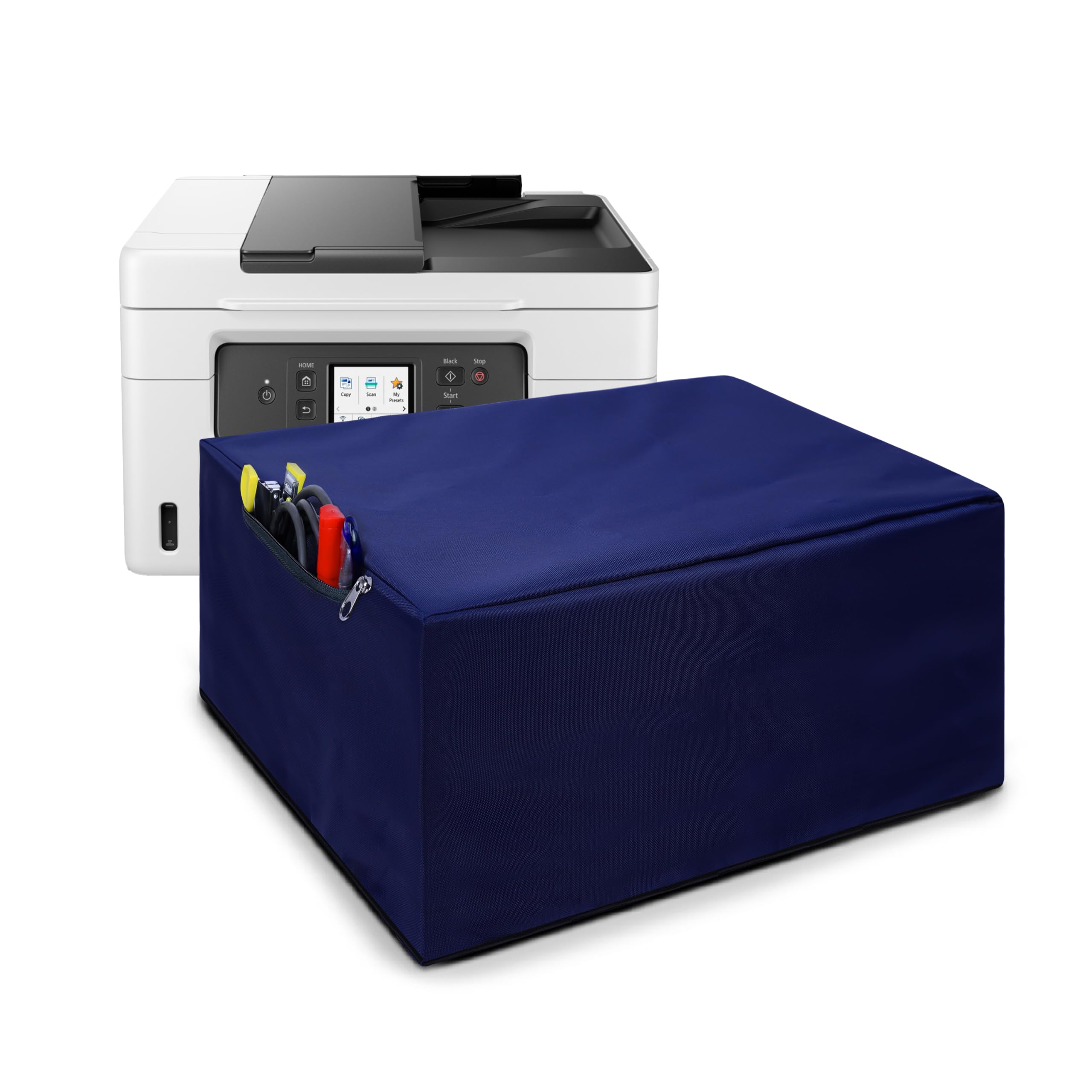 Alifiya Dust Proof Washable Printer Cover for Canon MAXIFY GX4070 All-in-One WiFi Inktank Printer - Blue-picture-26