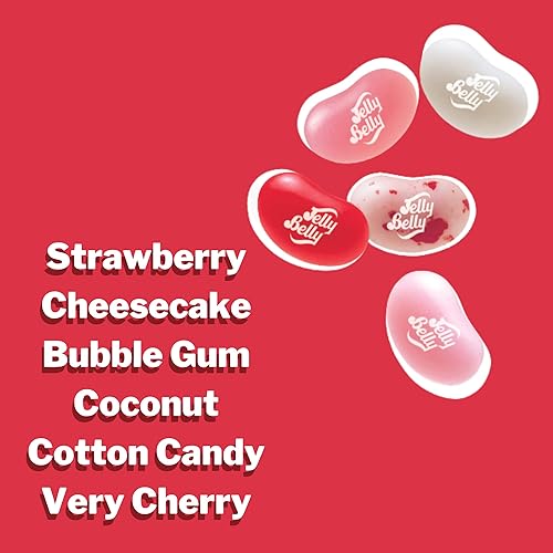 Miniatura 2 de Mezcla de vientre de gelatina para el día de San Valentín con frijoles de conversación caramelos masticables con sabor a frutas juego de 4