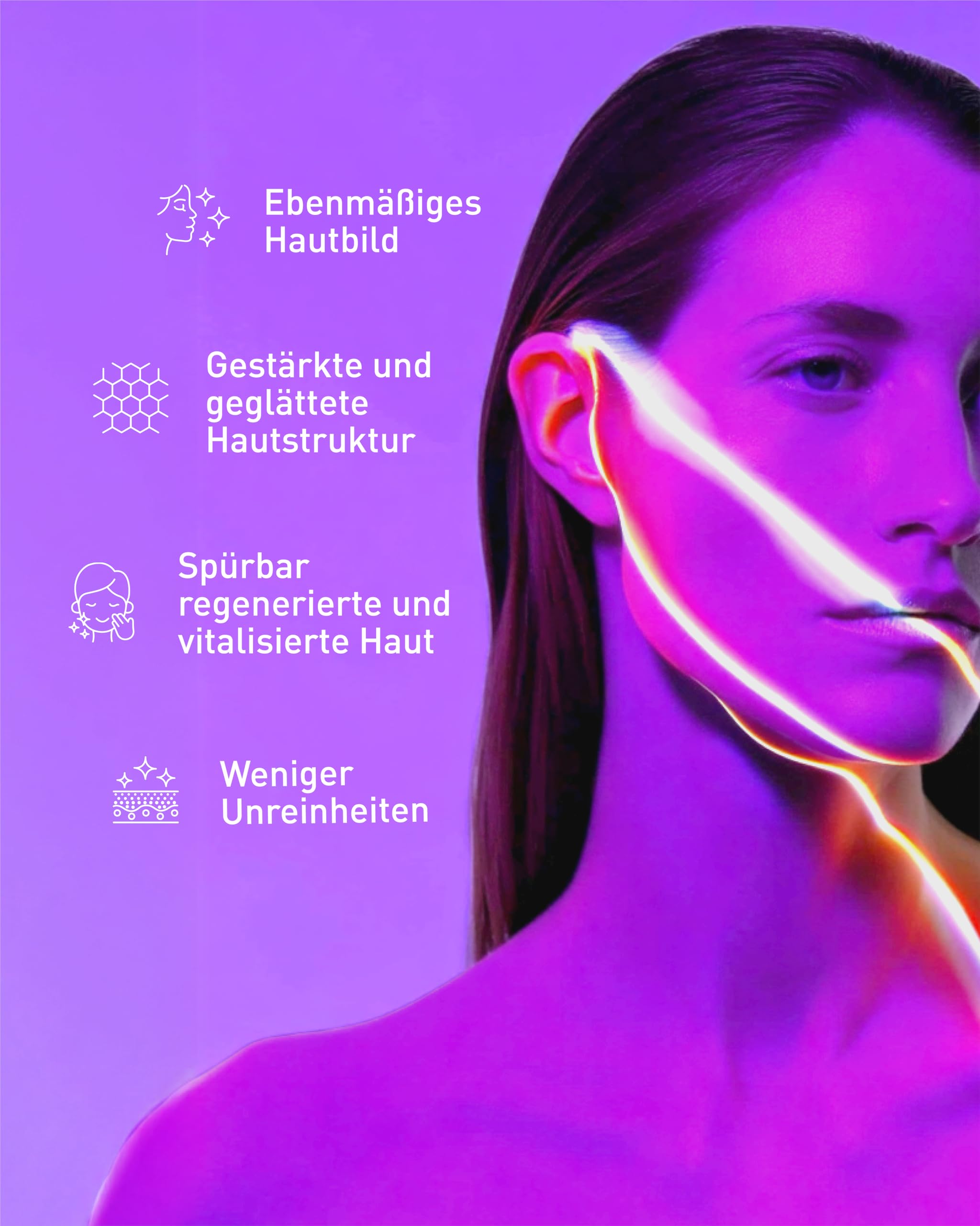 N1 My Coldplasma Home - Innovatives Kaltplasma-Beautygerät - effektive Tiefenpflege, glatteres Hautbild - Kaltplasma Therapiegerät für tägliche Luxus-Routine - Skin Beauty Booster
