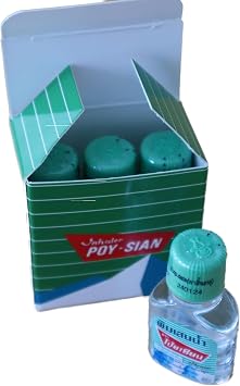 POY-SIAN Thai PIM-Saen Balm Oil 3ml (Pack of 3)