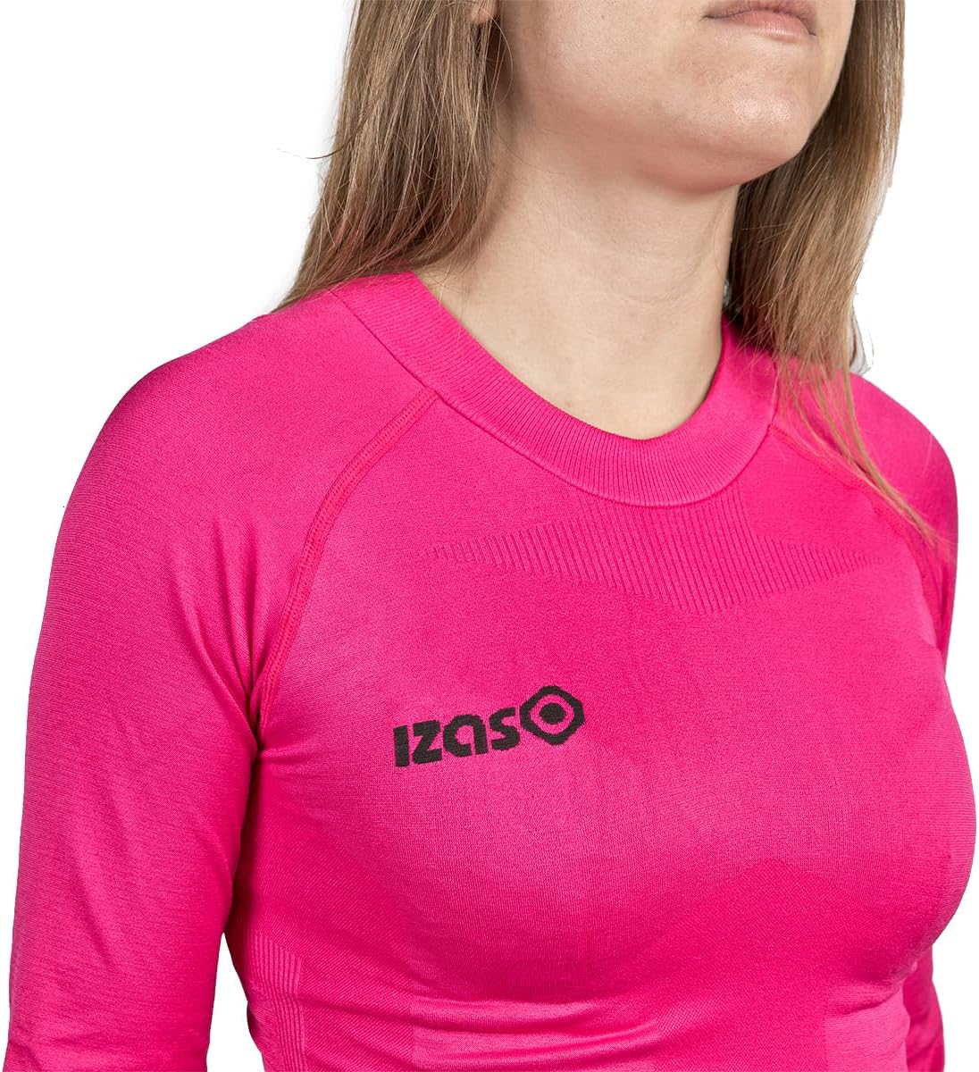 Izas Sarek Men's Long Sleeve Thermal-Dry Shirt (X-Large, Fuxia)