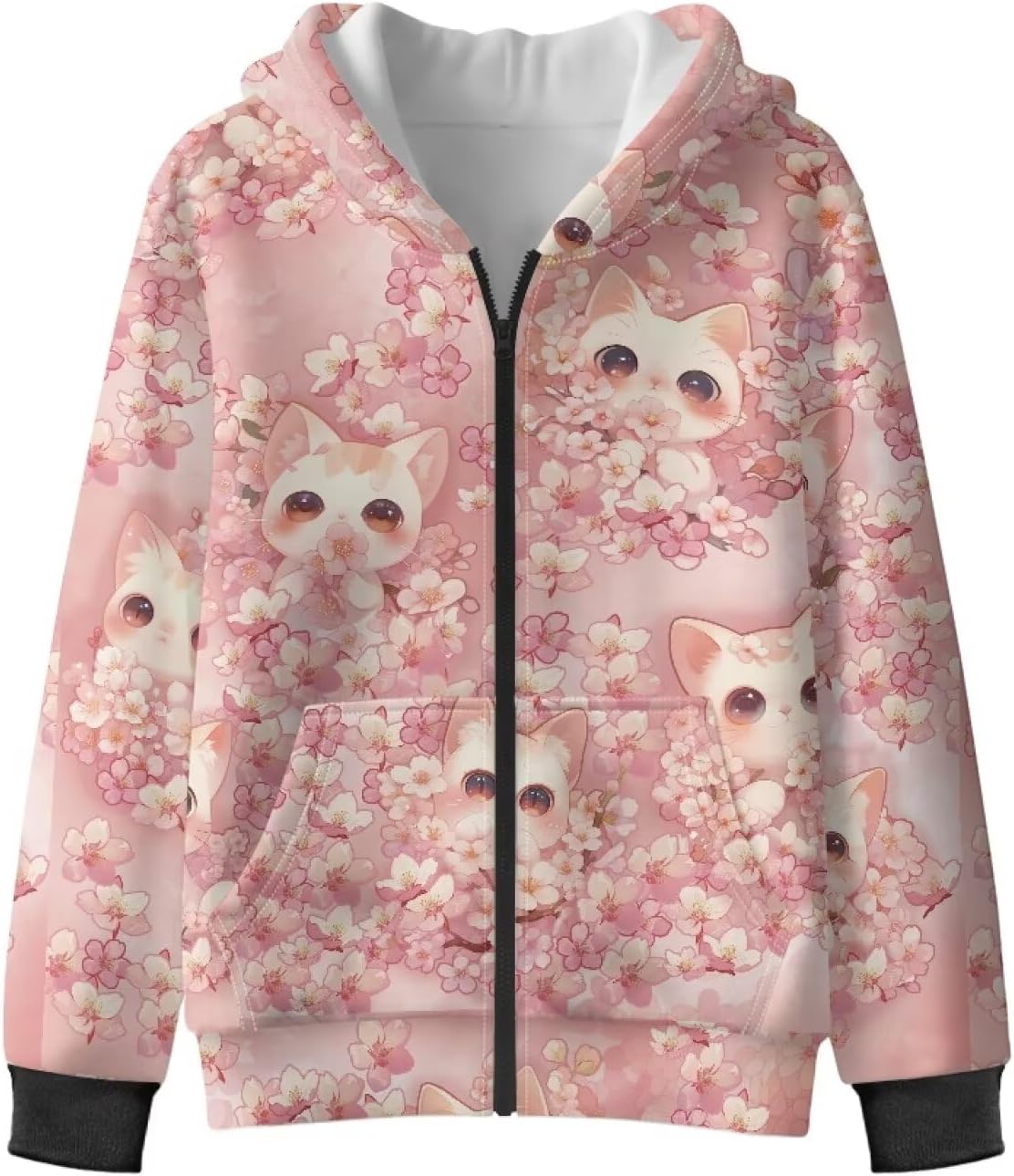 GePrint Girls Hoodie Warm Comfortable Casual Pullover Shirts Soft Relaxed Oversized Daily Wear for Girls