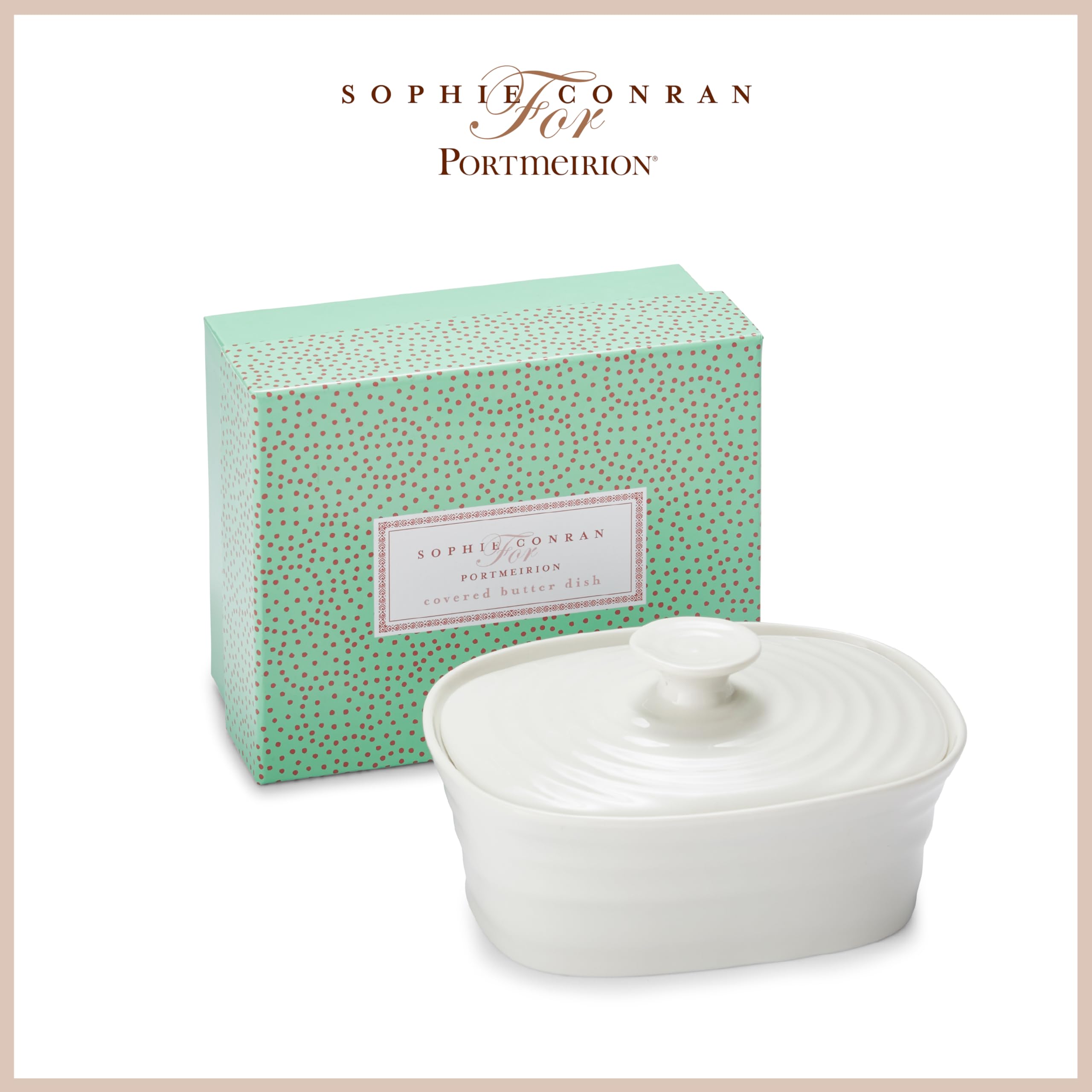 SOPHIE CONRAN PORTMEIRION 食器 バターケース Amazon｜Portmeirion Sophie Conran White Covered Butter Dish by