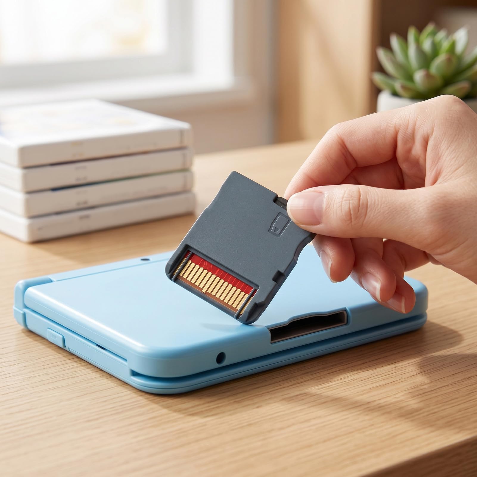 Sxhlseller Carte Flash, Prend en Charge Les Consoles NDSL NDSi NDSi XL 2DS 3DS 3DSL New 3DS New XL 2DS, avec Carte Mémoire Intégrée de 64 Go, pour Les Jeux Rétro et Le Stockage (Black)