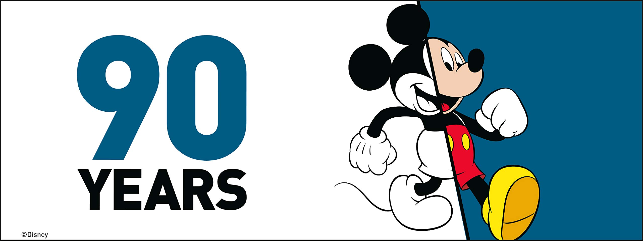 Amazon.com | Disney Mickey Mouse Disney Mickey 90 Years Figure Mug