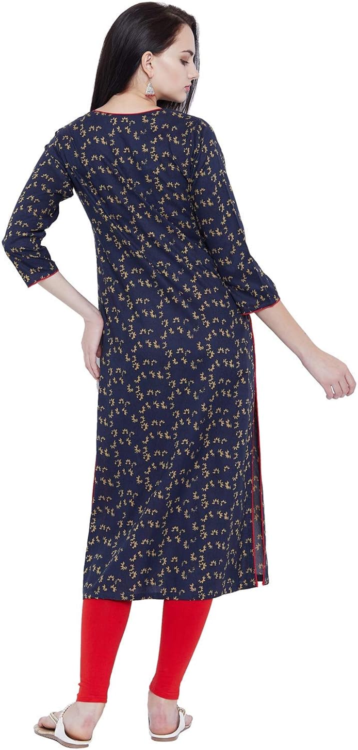 Tissu Women's Viscose Anarkali Kurta