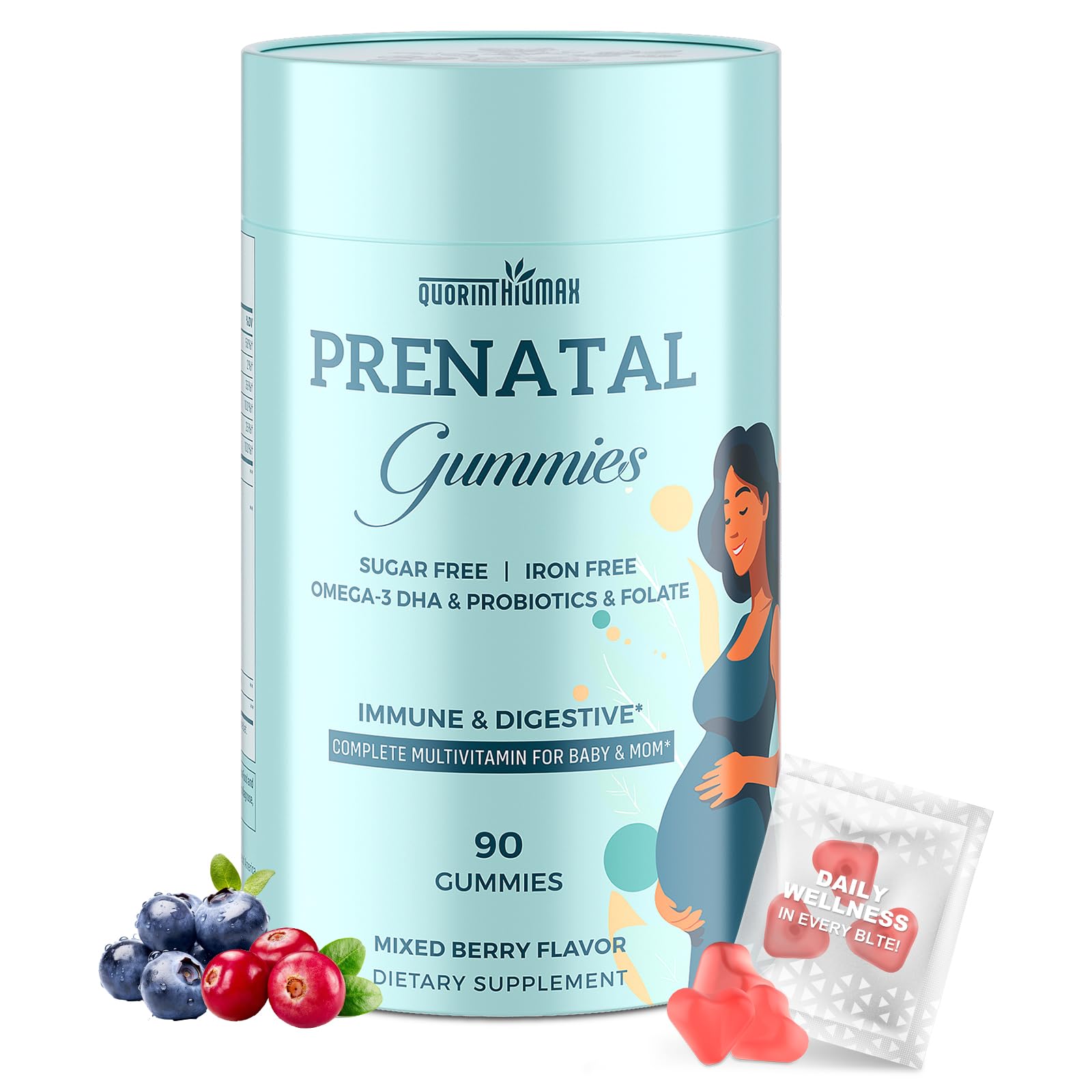 Quorinthiumax Prenatal Gummies Sugar Free