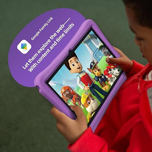 Miniatura 6 de Tablet para niños mejorada 2024, tableta Android 13 de 10 pulgadas para niños con funda EVA a prueba de golpes, octa-Core, 4 GB+64 GB, WiFi,