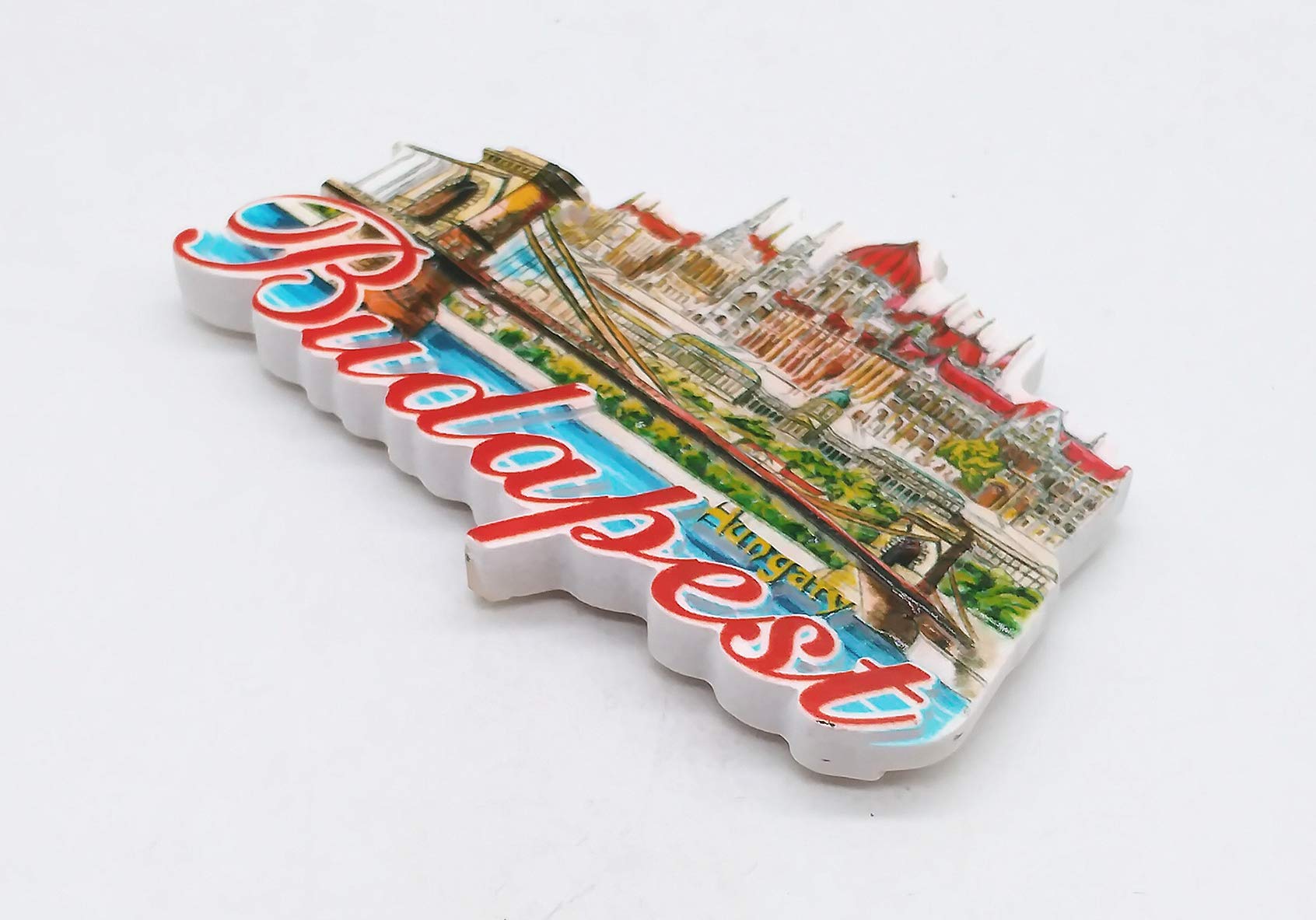 Boedapest Hongarije Wereld Koelkast Magneet 3D Hars Collectie Reizen Souvenir Toeristische Gift Huis en Keuken Decoratie Koelkast Magnetische Sticker