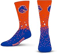 Vista 29 de For Bare Feet Calcetines de la NCAA para niños y niñas, unisex, Spray Zone Crew, para jóvenes