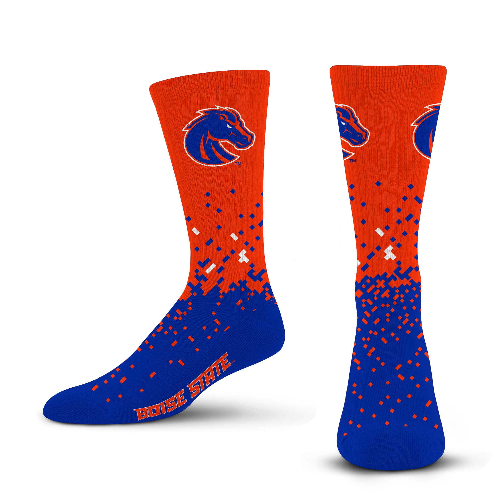 For Bare Feet Kids' Spray Zone Crew Sock NCAA Youth